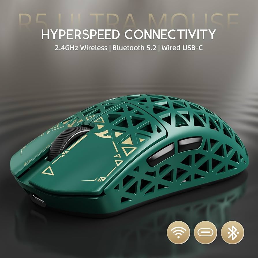 マウス・トラックボール ATTACK SHARK R5Ultra Amazon.com: ATTACK SHARK R5Ultra 8K Carbon Fiber Wireless